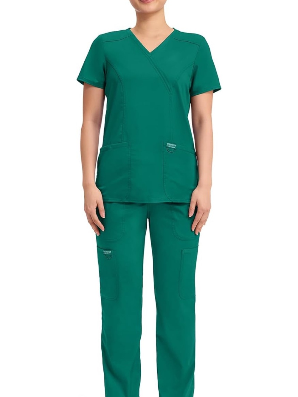 Cherokee Hunter green scrub set